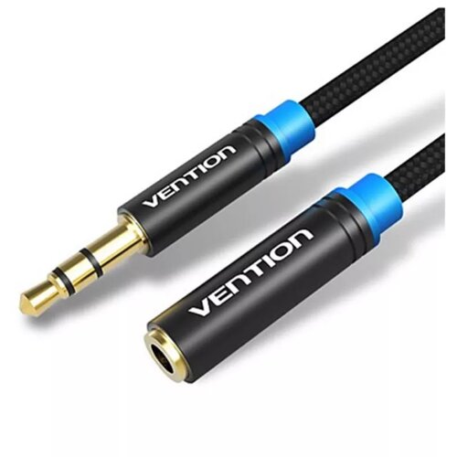 Vention 3.5mm platnom presvucen audio produzetak kabl sa metalnim konektorima 0.5m Cene