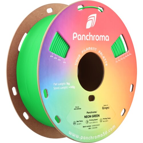 Polymaker Panchroma&amp;trade; PLA Neon Green Slike