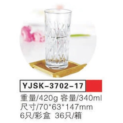 Staklena casa 6/1 340ml YJSK-3702-17 Slike