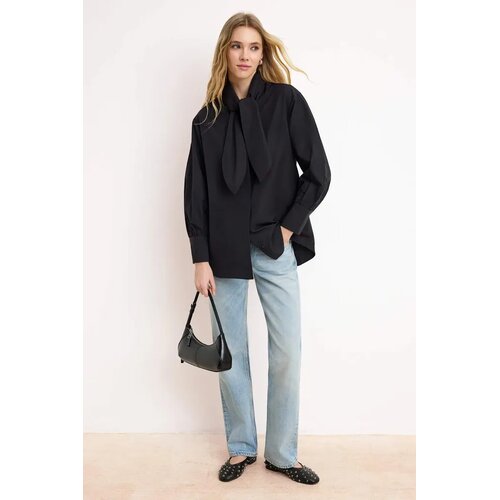 Trendyol Modest Ženska ko&amp;scaron;ulja Tctss26Tg00019, Crna Slike