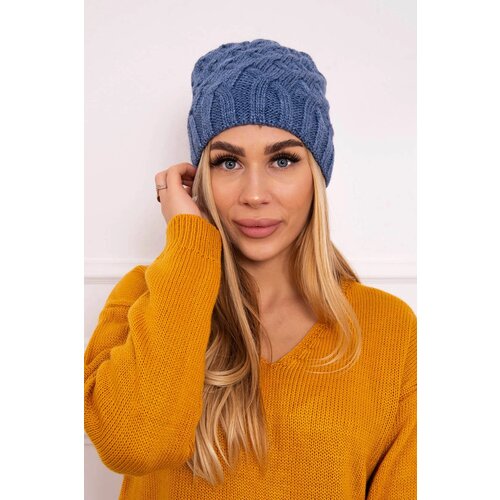 Kesi Cap with fleece Agnieszka K239 jeans Slike