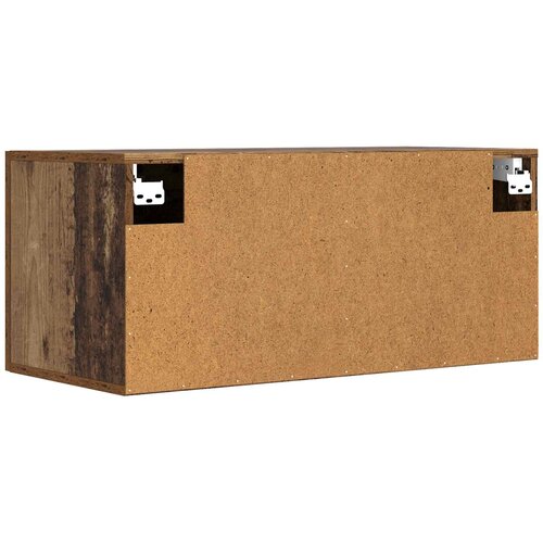  Ormar za Zid Zidna montaža Staro drvo 80 x 36,5 x 35 cm Slike
