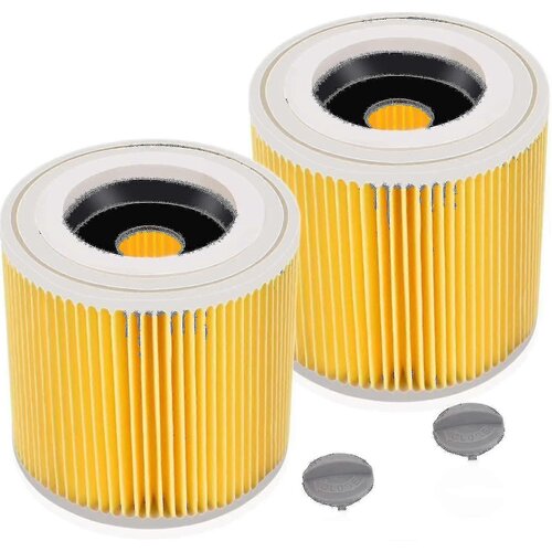 INORCO 2 paketa kartu&amp;scaron;nega filtra za Wd3 Premium Wd2 Wd3 Mv2 Mv3 nadomestni filter Wd3, združljiv s Krcher 6.414-552.0 / 6414552 sesalniki, (21853070) Slike