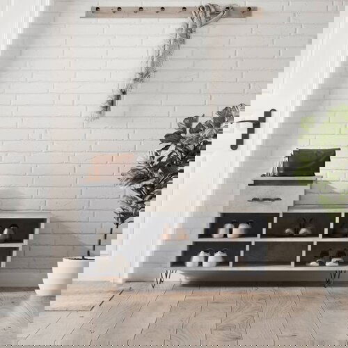 VidaXL Ormarić za cipele boja betona 102x36x60 cm konstruirano drvo Slike
