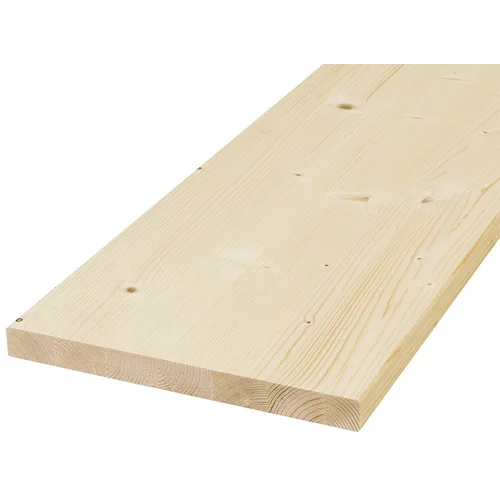 RETTENMEIER masivna drvena lijepljena ploča (smreka/jela, 100 x 25 x 1,8 cm)