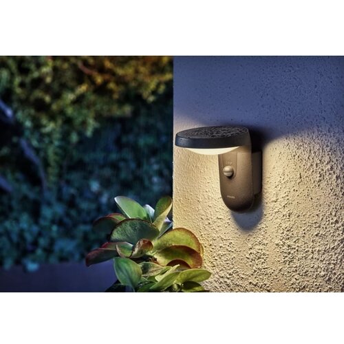 Philips LED spoljna zidna svetiljka sa senzorom TYLA LED/9W/230V 2700K IP44 Slike