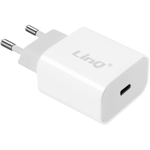 LINQ Omrežni polnilec USB-C Power Delivery 20W, Bela, (5000191742) Cene