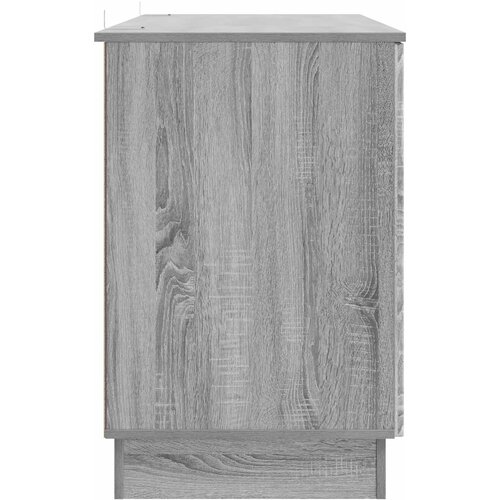  Stol Siva sonoma 142,5 x 50 x 75 cm Konstruirano drvo Slike