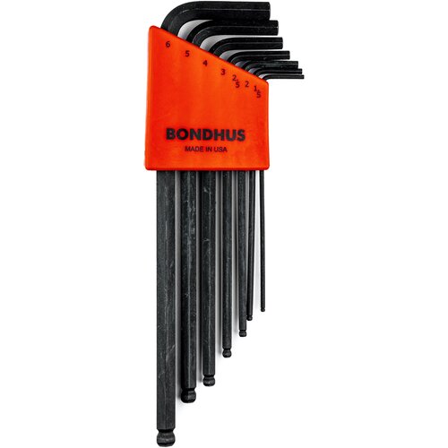 Bondhus set dugih imbus ključeva sa kugličnom glavom hex 1/5 - 6/0 10992 7 kom Cene