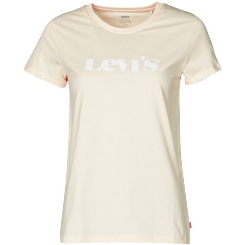 Levi&amp;#039;s Majice s kratkimi rokavi THE PERFECT TEE Bež Slike