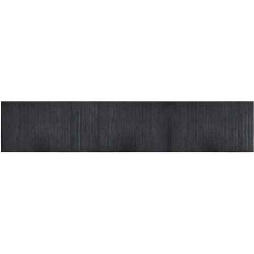  Tepih pravokutni sivi 60 x 300 cm od bambusa Slike