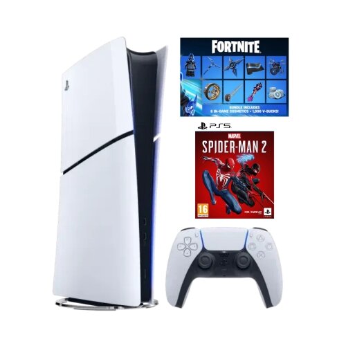 Sony Konzola Playstation 5 Slim Digital + Fortnite VCH + Marvels Spider-Man 2 SE VCH Cijene
