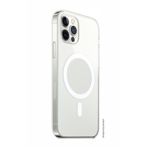 Swissten maskica CLEAR JELLY MagStick za iPhone 16 PRO prozirna Slike