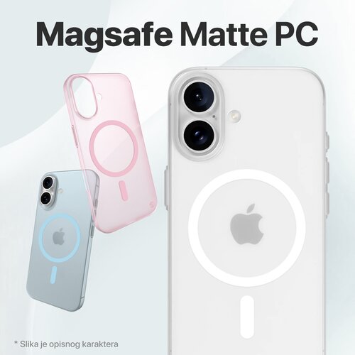  Maska za telefon Samsung S928B Galaxy S24 Ultra MATTE PC, Magsafe, Bela Cene