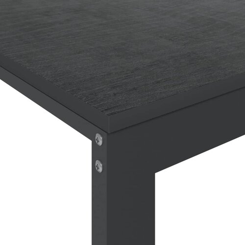  Stol za računalo crni 110 x 60 x 73 cm od iverice Slike