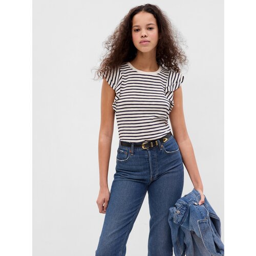 GAP T-shirt with ruffle sleeves - Women Slike