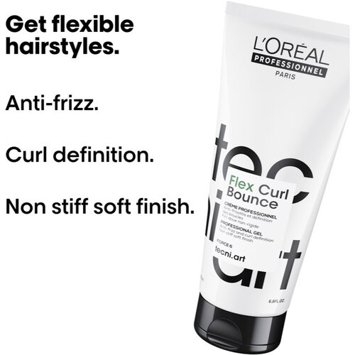 L&amp;acute;Or&amp;eacute;al Paris Tecni.Art Flex Curl Bounce stiling krema za kodraste lase 200 ml Slike