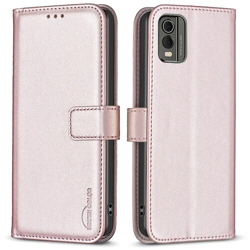 INORCO Za telefon Asus ROG Phone 7 5G preklopno stojalo za telefon lupina PU usnjena denarnica proti padcu torbica s teksturo litchi telefonski ovitek, (22034671) Cene