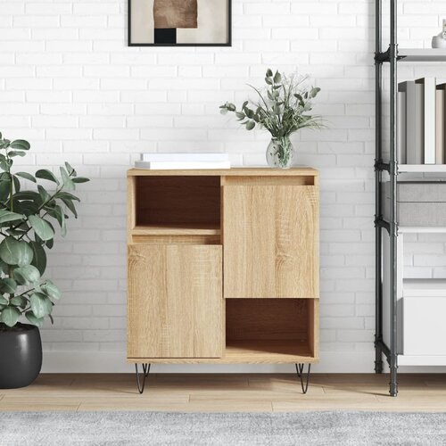 vidaXL Komoda boja hrasta sonome 60 x 35 x 70 cm od konstruiranog drva Cene