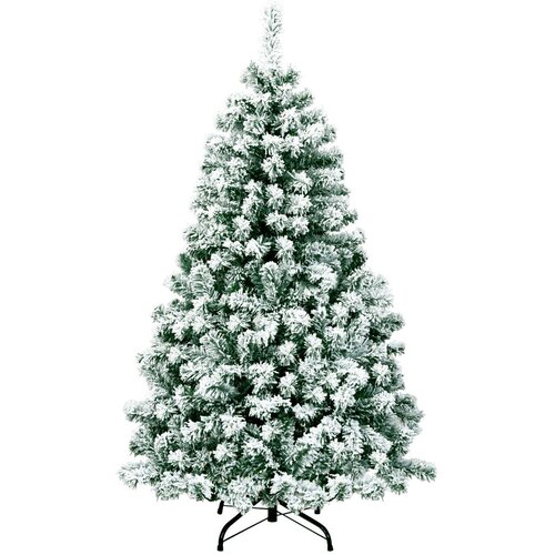 Costway Umetno božično drevo z lučkami LED 135 cm, (5000065472) Cene