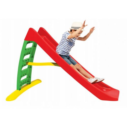 Dohany Toys Dohany Super Speed - Tobogan za decu sa priključkom za vodu 170 cm - Crveni sa zelenim merdevinama Slike