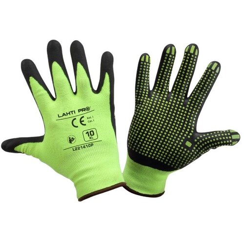 Profix nitrilne rukavice zeleno-crne l L221409k Slike
