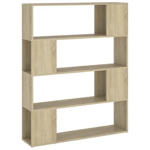 Maison Chic Knjižna omara - Knjižni regal za razdelitev prostora sonoma hrast 100x24x124 cm, (21726193) Cene