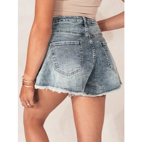 DStreet JEANSGLOW women&amp;#039;s denim shorts blue Slike