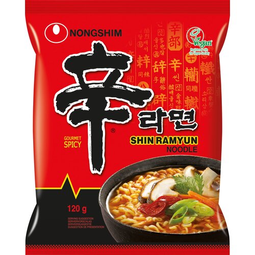 NONGSHIM Instant Noodles - Shin Ramyun Extra Spicy - 120 g Cene