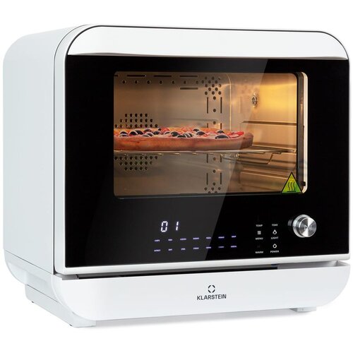 Klarstein Vita Pro, cvrtnik na vroč zrak z možnostjo kuhanja v pari, 2450 W, 18 litrov, 14 programov, 800 ml rezervoar za vodo Cene