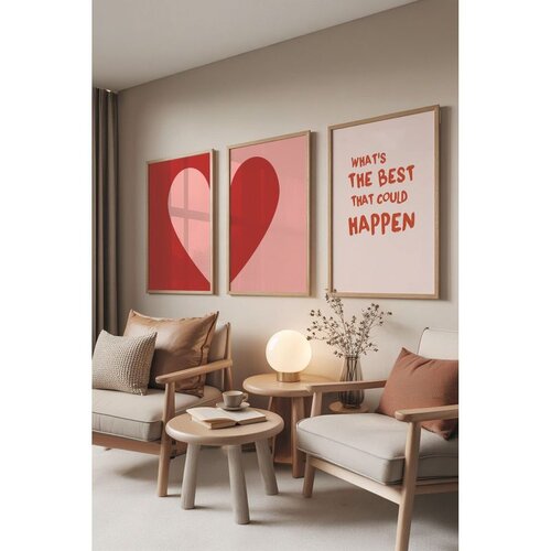 WALLXPERT Č-300896 - 5070 vi&scaron;ebojni dekorativni set slika (3 komada) Cene