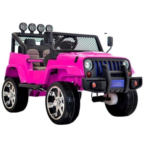  Avto na akumulator S2388 Jeep 4x4 - roza Cene