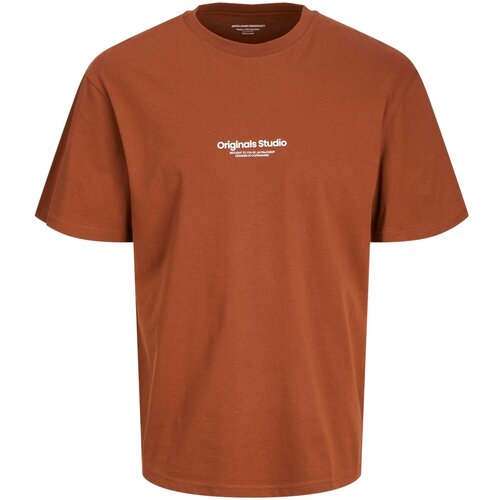 Jack & Jones Muška majica 12240121, Smeđa Slike