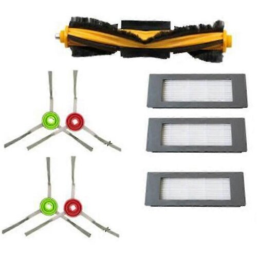 INORCO 8Pcs Nova Roller Krtača Stranska Krtača Filter za Ecovacs Deebot Ozmo 900 Dn5g Robotski Sesalnik Dodatki, (21987116) Cene