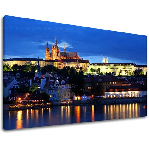  Slike na platnu mesta - praga CZ005E11 (moderne slike na) Slike