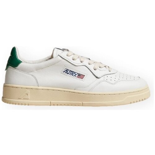 Autry Sneakers Medalist Low Man Leat/ Leat Wht/ Green EUR 42 Cene