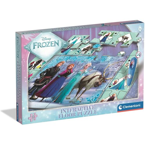 Clementoni Snježno kraljevstvo interaktivni 24-dijelni podni puzzle - Slike