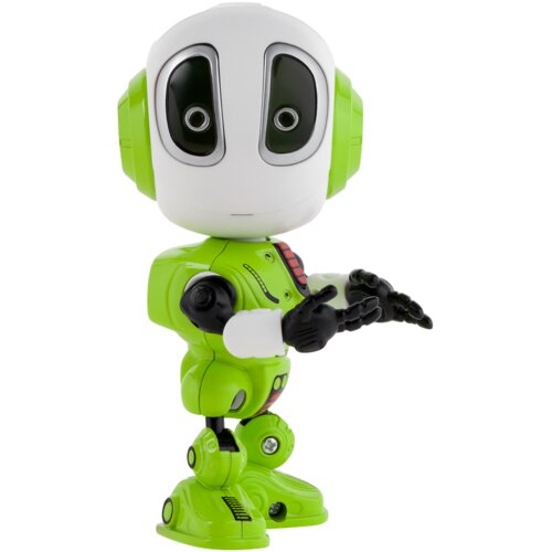  Interaktivni robot koji ponavlja riječi, svijetleće oči, zeleni Slike