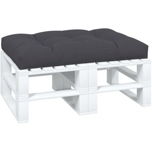  Jastuk za palete antracit 120 x 80 x 12 cm od tkanine Slike