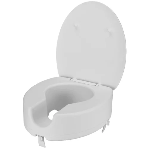 CAREOSAN povišeno sjedalo za WC školjku (Povišeno 10 cm, Plastika, Bijele boje)