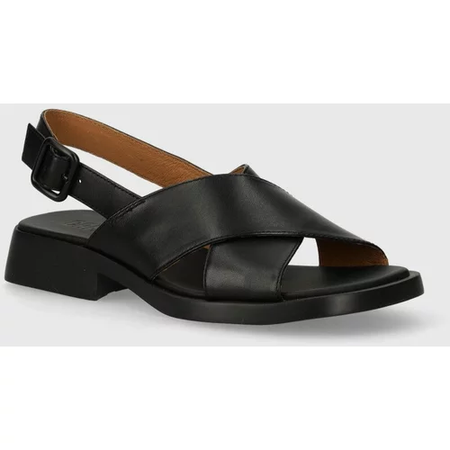 Camper Kožne sandale Dana za žene, boja: crna, K201600.002