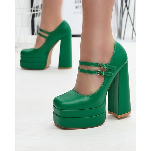 Resti Green women's high stiletto pumps Edisa - Footwear Cijene