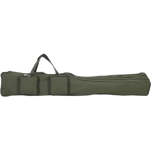 vidaXL Torba za štap za pecanje tamnozelena 150 cm od tkanine Oxford Cijene