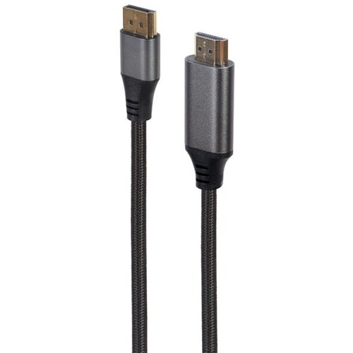 Displayport na HDMI kabal GEMBIRD, “Premium Series”, 1.8 m, 4K, CC-DP-HDMI-4K-6 Cene