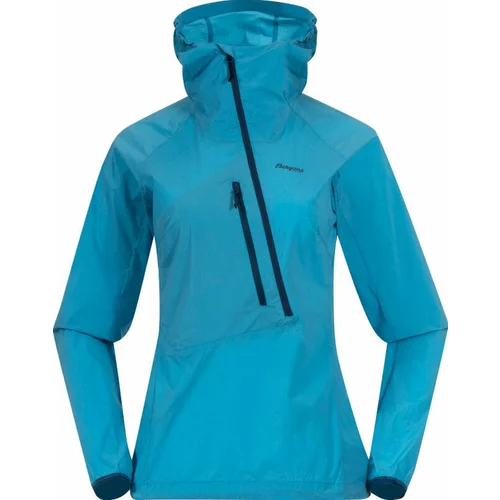 Bergans Cecilie Light Wind Anorak Clear Ice Blue L