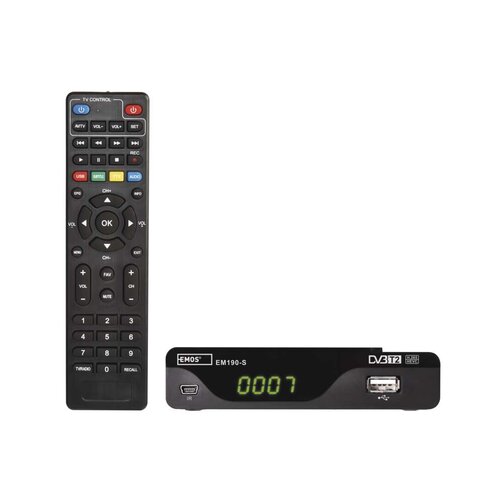 Emos DVB-T2 sprejemnik EM190-S hd J6014 Slike