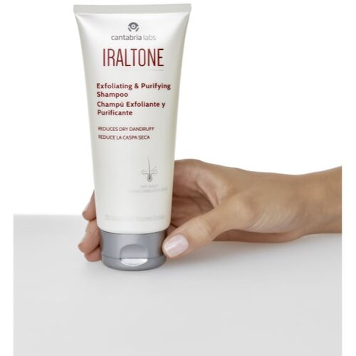 IRALTONE Exfoliating and Purifying Shampoo eksfolijacijski &amp;scaron;ampon protiv peruti 200 ml Slike