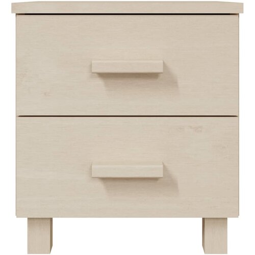  Noćni ormarići HAMAR 2 kom boja meda 40x35x44,5 cm od borovine Slike