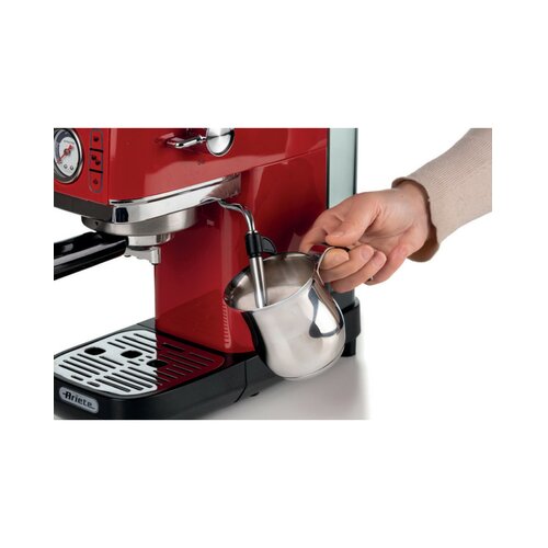 Ariete 1381.RD modern slim kavni aparat, rdeč Slike