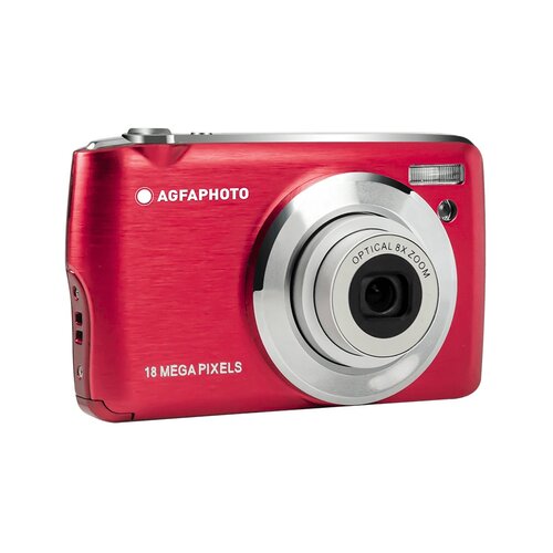 Agfa DC8200 kompaktni digitalni fotoaparat, crvena Slike